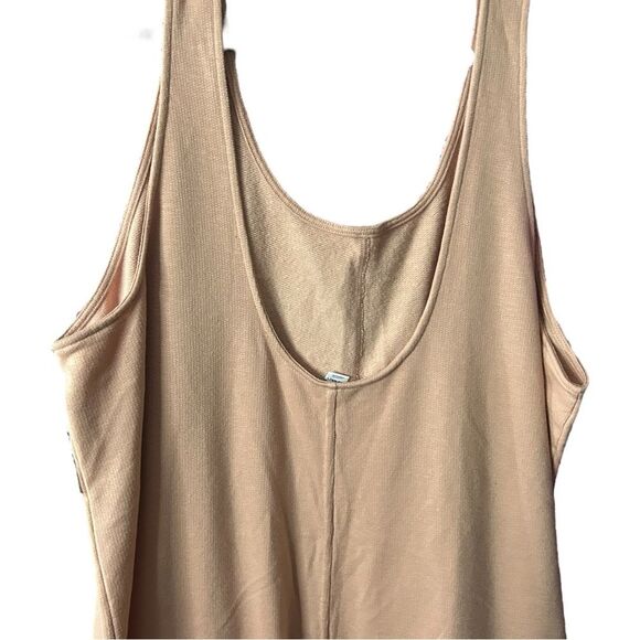 Old Navy Sleeveless Loose Marled Fleece Lounge Jumpsuit Size XXL - Picture 7 of 12